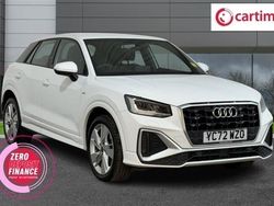 White Used 2022 Audi Q2 S-Line SUV | £23,910 (Expensive)