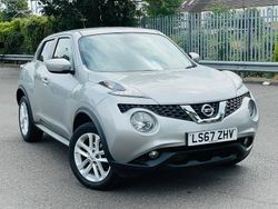 Silver Used 2017 Nissan Juke N-Connecta SUV | £8,695 (Fair price)