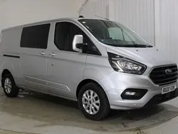 Silver Used 2020 Ford Transit Custom Limited Van | £16,495