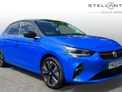Blue Used 2022 Vauxhall Corsa-e Elite Hatchback | £11,475 (Fair price)