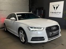 White Used 2015 Audi A6 S-Line Sedan | £7,995 (Fair price)