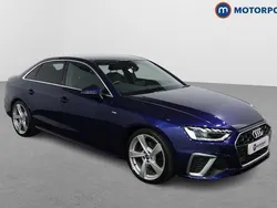 Blue Used 2021 Audi A4 S-Line Sedan | £19,499 (Super price)