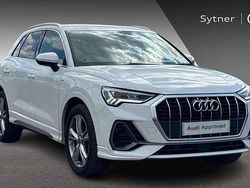 White Used 2025 Audi Q3 S-Line SUV | £31,500 (Good price)
