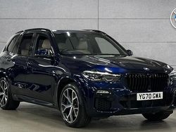 Tanzanite blue ii metallic Used 2020 BMW X5 M Sport SUV | £41,748 (Fair price)