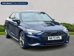 Blue Used 2024 Audi S3 Black Edition Sedan | £38,323 (Fair price)