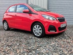 Red Used 2017 Peugeot 108 Active Hatchback | £3,995 (Good price)