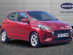 Red Used 2022 Hyundai i10 SE Hatchback | £11,507 (Fair price)