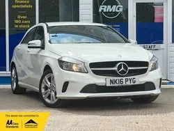 White Used 2016 Mercedes A180 Hatchback | £8,250 (Fair price)