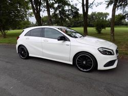 White Used 2016 Mercedes A180 AMG Line Premium Hatchback | £9,995 (Fair price)