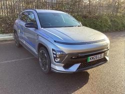 Silver New 2025 Hyundai Kona N Line SUV | £28,795 (Expensive)