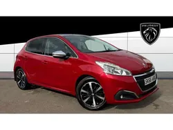 Red Used 2016 Peugeot 208 Allure Premium Hatchback | £7,783 (Fair price)