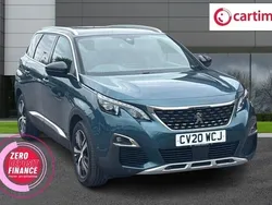 Green Used 2020 Peugeot 5008 GT-line MPV | £18,750 (Fair price)