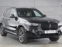 Black Used 2022 BMW X3 M Sport SUV | £39,950 (Expensive)
