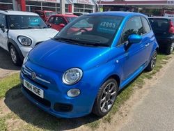 Blue Used 2014 Fiat 500 S Hatchback | £3,995 (Fair price)