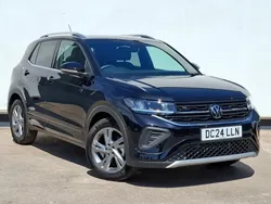 Black New 2024 VW T-Cross R-line SUV | £25,998 (Fair price)