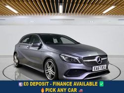 Grey Used 2017 Mercedes A180 AMG line Hatchback | £13,199 (Fair price)