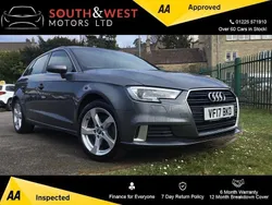 Grey Used 2017 Audi A3 Sportback Sport Hatchback | £7,975 (Fair price)