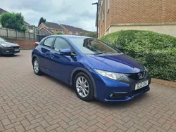 Blue Used 2012 Honda Civic ES Hatchback | £2,595 (Fair price)