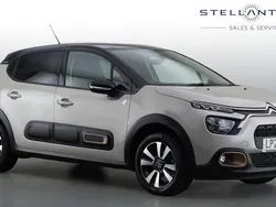 Yellow Used 2022 Citroën C3 PureTech Hatchback | £11,776 (Fair price)