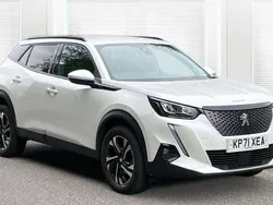 White Used 2021 Peugeot 2008 Allure Premium SUV | £13,000 (Fair price)