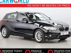 Black Used 2018 BMW 116 Comfort Edition Hatchback | £10,440 (Fair price)