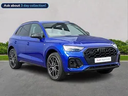 Blue Used 2024 Audi Q5 Black Edition SUV | £44,846 (Expensive)