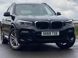 Carbon black Used 2019 BMW X3 M Sport SUV | £24,490 (Super price)