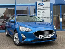Blue Used 2020 Ford Focus Titanium Hatchback | £14,995 (A bit pricey)