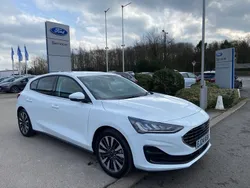 White New 2024 Ford Focus Titanium X Hatchback | £22,995 (Fair price)