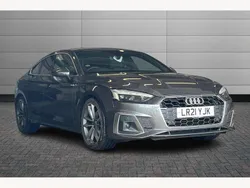 Grey Used 2021 Audi A5 Sportback S-Line Hatchback | £23,950 (Fair price)