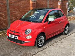 Pink Used 2015 Fiat 500 Lounge Hatchback | £5,495 (Fair price)