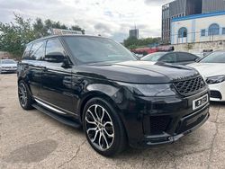 Black Used 2021 Land Rover Range Rover Sport HSE SUV | £29,995