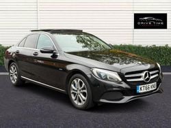 Black Used 2016 Mercedes C350e Sedan | £6,995 (Fair price)