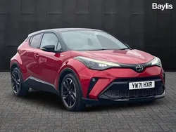 Red/black Used 2021 Toyota C-HR Sport SUV | £21,500 (A bit pricey)