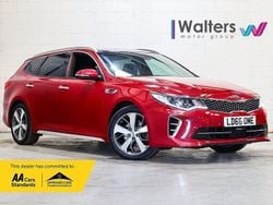 Red Used 2016 Kia Optima GT-Line S Estate | £11,250