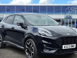 Black Used 2023 Ford Puma Gen-E ST-Line X Hatchback | £16,695 (Fair price)