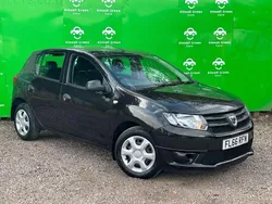 Black Used 2016 Dacia Sandero Ambiance Hatchback | £3,999 (Fair price)