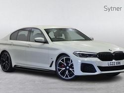 White Used 2022 BMW 520 M Sport | £28,000 (Fair price)