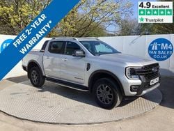 Moondust silver (metallic paint) Used 2023 Ford Ranger Wildtrack Pickup | £26,995 (Super price)