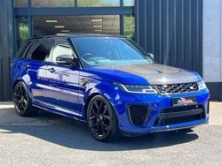 Blue Used 2021 Land Rover Range Rover Sport SVR SUV | £51,995 (Fair price)