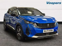 Blue Used 2021 Peugeot 3008 GTi SUV | £16,363 (Fair price)