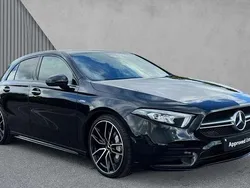 Black Used 2023 Mercedes A35 AMG Premium Hatchback | £29,980 (Fair price)
