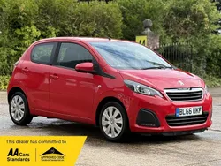 Red Used 2017 Peugeot 108 Active Hatchback | £4,890 (Fair price)