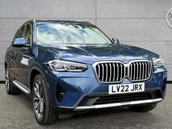 Blue Used 2022 BMW X3 xLine SUV | £31,738 (Good price)