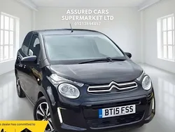 Black Used 2015 Citroën C1 Flair Hatchback | £2,995 (Fair price)
