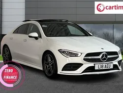 White Used 2021 Mercedes CLA180 AMG line Sedan | £19,250 (Fair price)