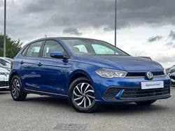 Blue Used 2024 VW Polo Life Hatchback | £18,495 (Fair price)