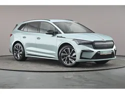 Silver Used 2024 Skoda Enyaq iV SportlinePlus SUV | £31,769 (Good price)