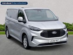 Silver Used 2024 Ford Transit Custom Limited Van | £21,990 (Fair price)