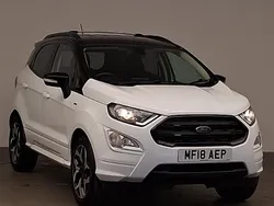White Used 2018 Ford Ecosport ST-Line SUV | £9,998 (A bit pricey)